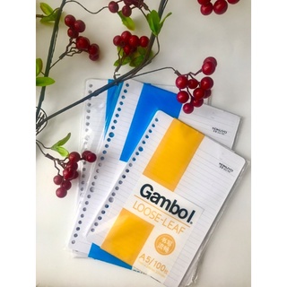 SAMPLE/ GIẤY REFILL CHO BINDER SIZE A5, B5 (Gooome, Gambol, Campus, Maruman)