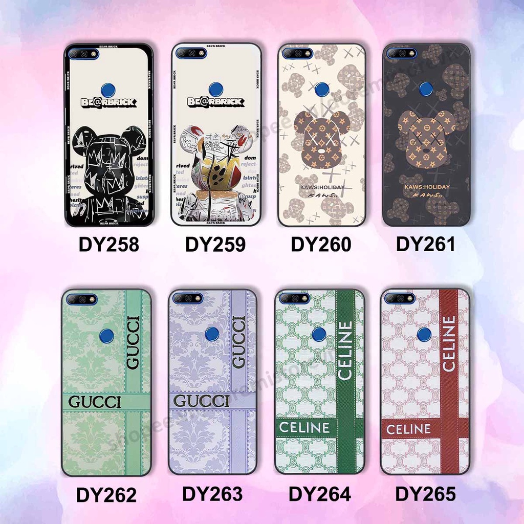 Ốp Huawei Y7 Prime 2018 / Y7 Pro 2018 thể thao, bear brick, ốp lưng dẻo thời trang bền đẹp