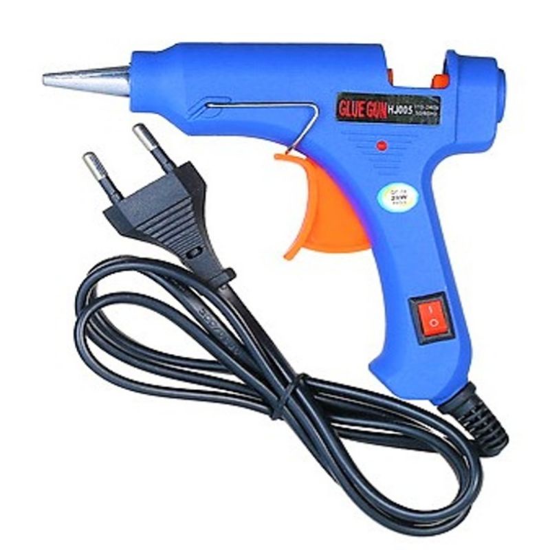 Máy bắn keo hỗ trợ dán sản phẩm đan móc