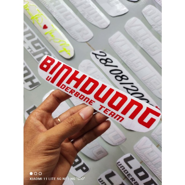 Tem Underbone 63 tỉnh thành