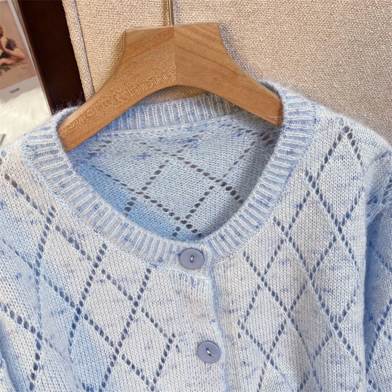 Áo Khoác cardigan Dệt Kim Thiết Kế Mới Thời Trang Mùa Thu Dành Cho Nữ