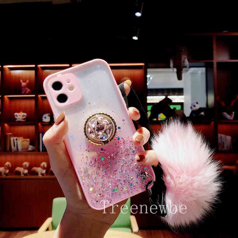 Vòng Nhẫn Đính Đá Lấp Lánh Cho Iphone 6 6s 7 8 Plus Xr Xs Max