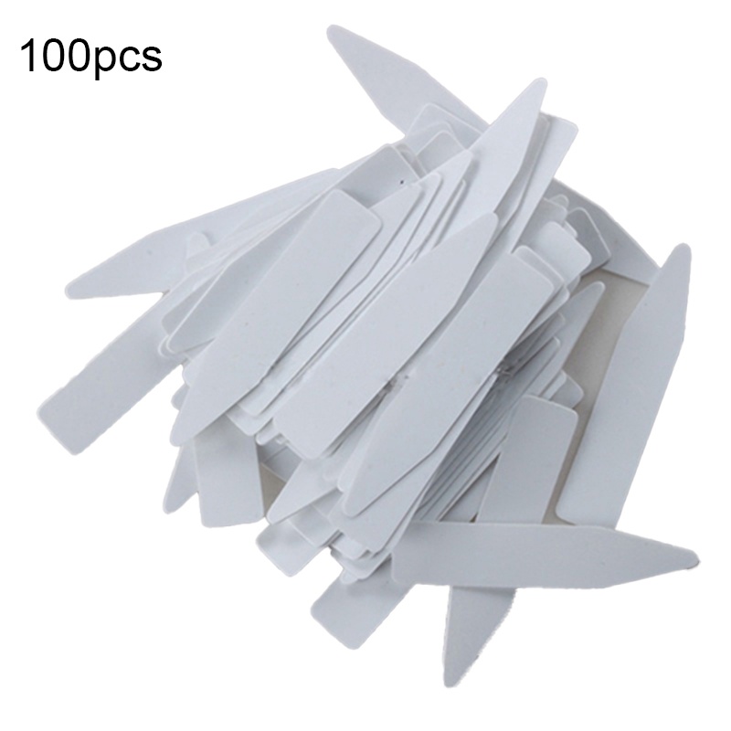 Set 100 Nhãn Nhựa Mini Đánh Dấu Cây Trồng