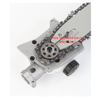 Đầu cưa xích lắp máy cắt cỏ