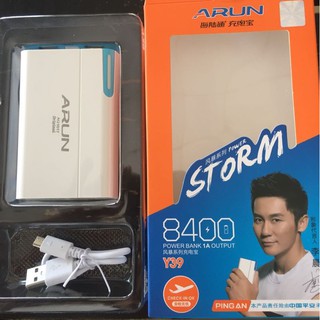 PIN SẠC DỰ PHÒNG ARUN 8400MAH Y39 CHÍNH HÃNG