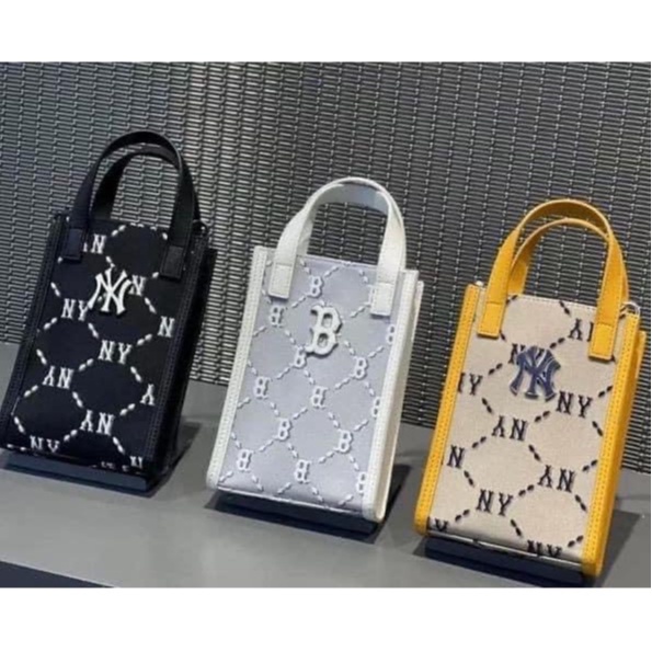 Túi Đeo Chéo MLB Monogram Diamond Jacquard Phone Pouch