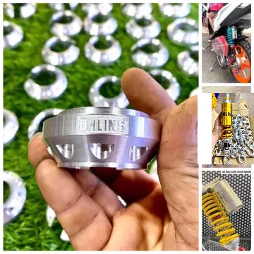 Chén chân phuộc CNC sử dụng cho phuộc Ohlins YSS cho mọi loại xe. DoChoiXeMay