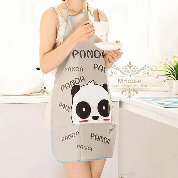 Tạp dề nhà bếp dễ thương gấu Panda