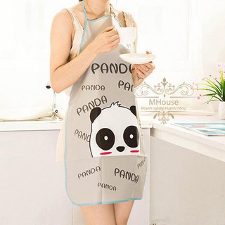Tạp dề nhà bếp dễ thương gấu Panda