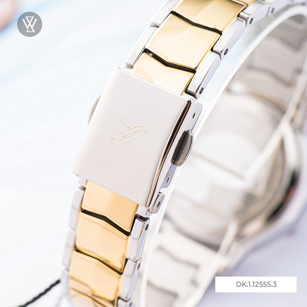 Đồng Hồ Quartz Nữ Daniel Klein WATCHSTORE DK.1.12555.3 Mặt Kính Khoáng 34mm, Dây Kim Loại, Vỏ Thép Không Gỉ