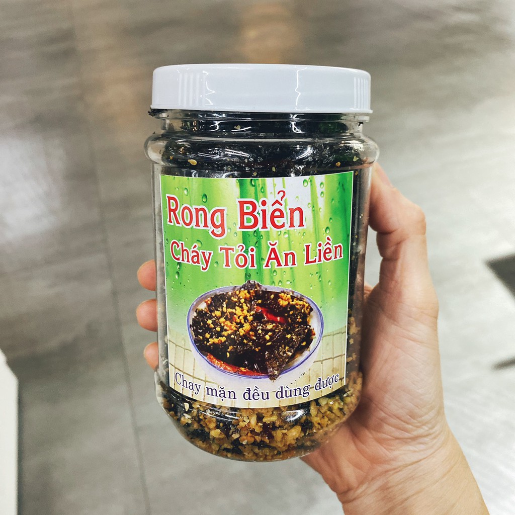 HCM 60gram Rong biển cháy tỏi