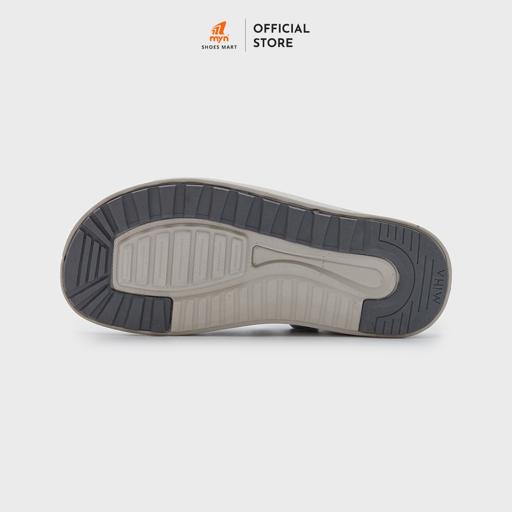 Sandal Unisex ZX 2822 All Grey nam nữ đế EVA Phylon 2 quai bản to phối chéo có đệm chống trơn