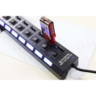 Hub usb 7 port công tắc - 7port