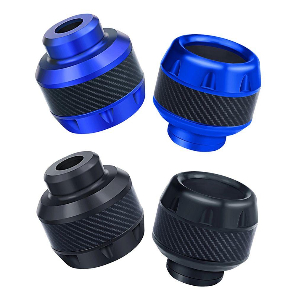Bộ 2 Phụ Kiện Bảo Vệ Phuộc Xe Máy Bằng Hợp Kim Nhôm Siêu Bền Chống Nổ Tiện Dụng
