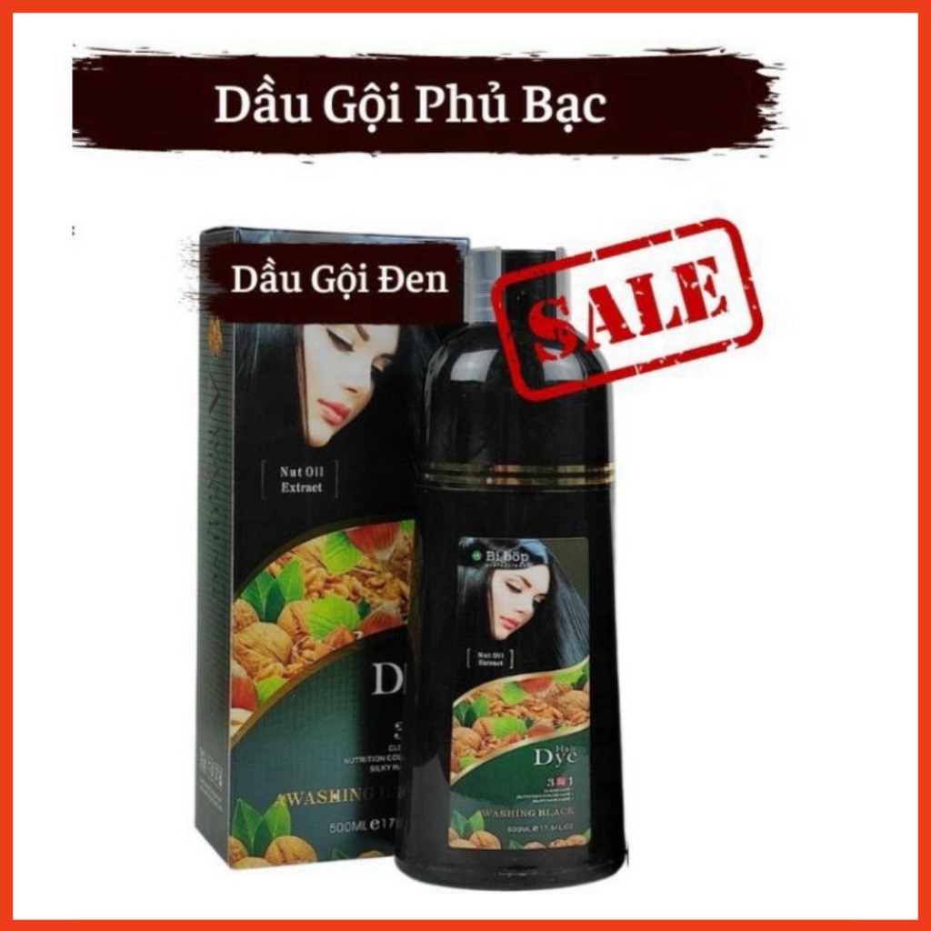 Dầu gội( gội) nhuộm Nâu và Đen Phủ Bạc BI_BOP ( mẫu mới) loại 1