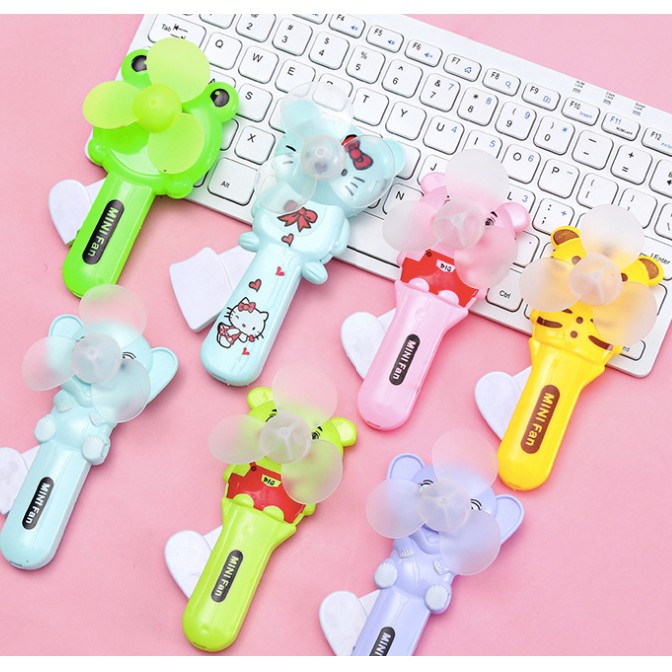 Quạt bóp tay Quạt Cầm Tay Hình Thú Ngộ Nghĩnh Đa Dạng Mẫu