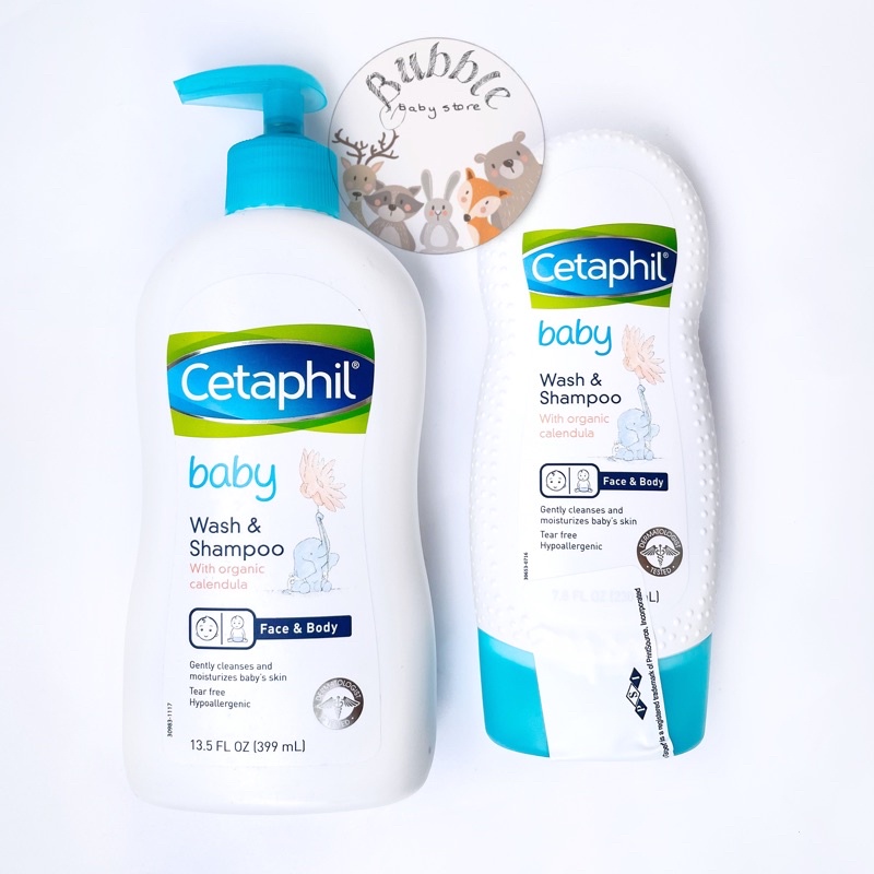 Sữa tắm gội toàn thân Cetaphil Baby Mỹ 230ml