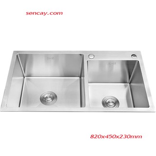 Chậu rửa chén 8245 - Giảm 50% + Tặng khay inox