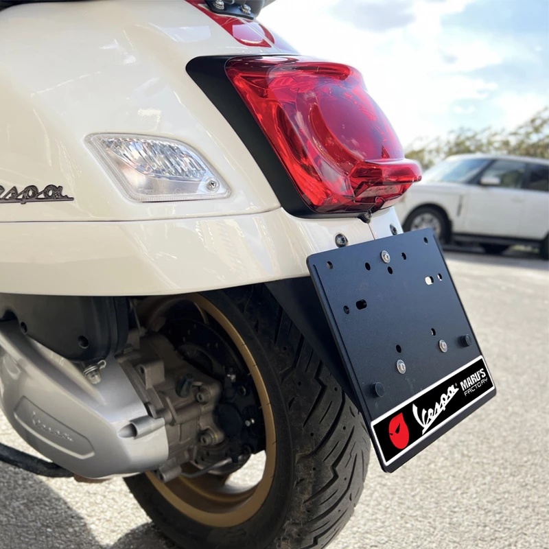 Giá Đỡ Biển Số Xe Trang Trí Cho VESPA 150 GTS300 GTV Sprint LX150