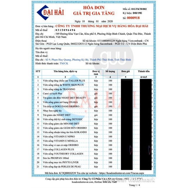 Viên Uống Tăng Chiều Cao GH Creation Nhật Bản 270 Viên