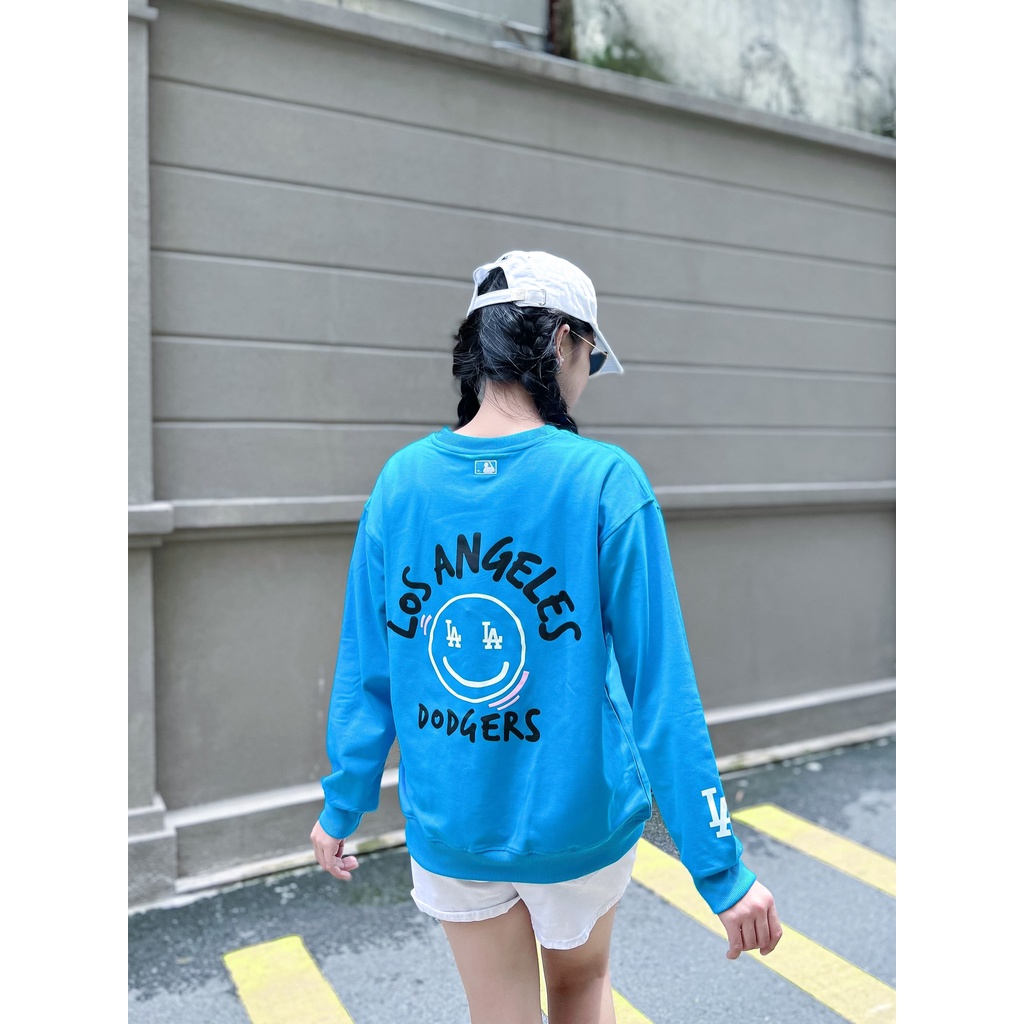 Áo Hoodie form rộng sweater MLB Unisex Hot trend Thời Trang nhiều màu
