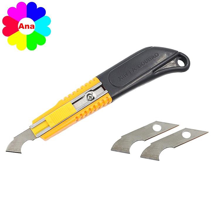 Dao cắt mica, alu, nhựa, phíp đồng, mạch điện (kèm 2 lưỡi dao thay thế)