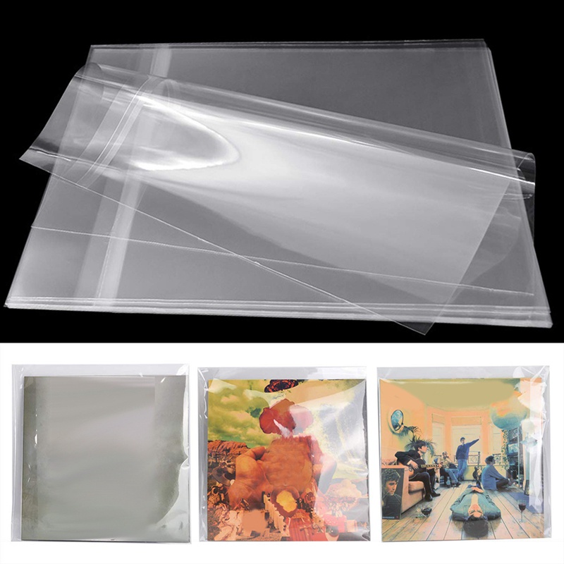 Set 50 Túi Vinyl Bảo Vệ Máy Quay 12 Inch