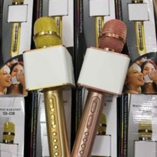 [ Siêu Rẻ]Micro Karaoke Bluetooth Sd 08 hát cực đã