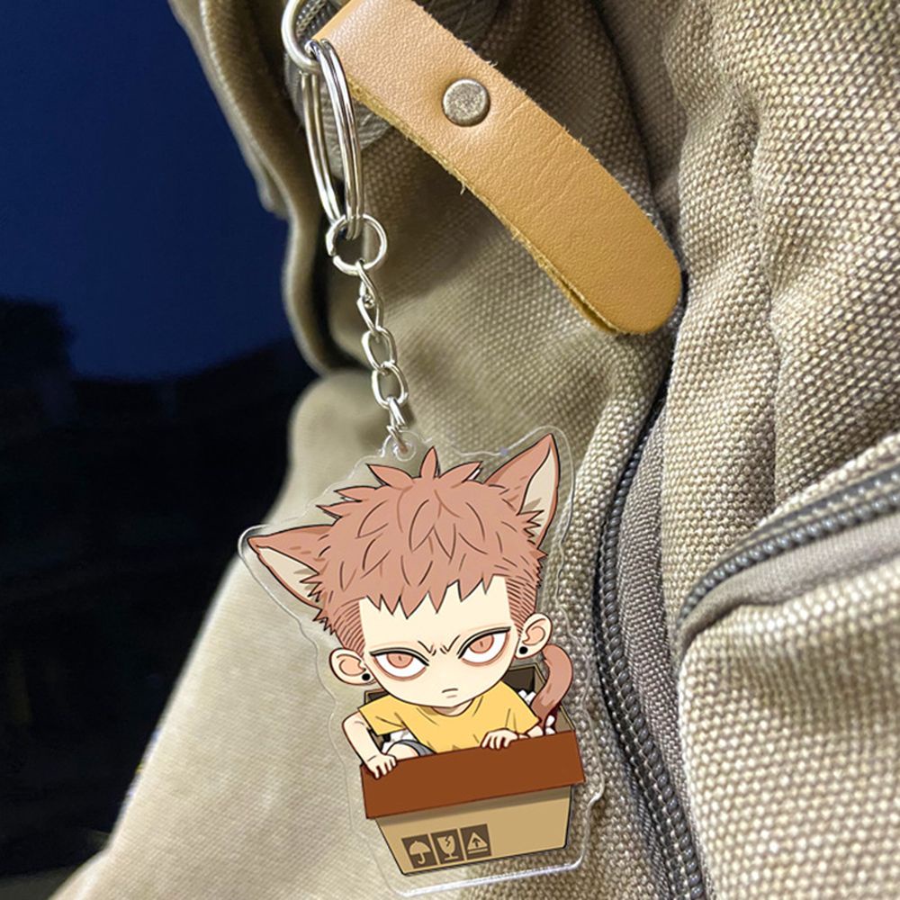 Móc chìa khóa nhựa phong cách anime 19 Days