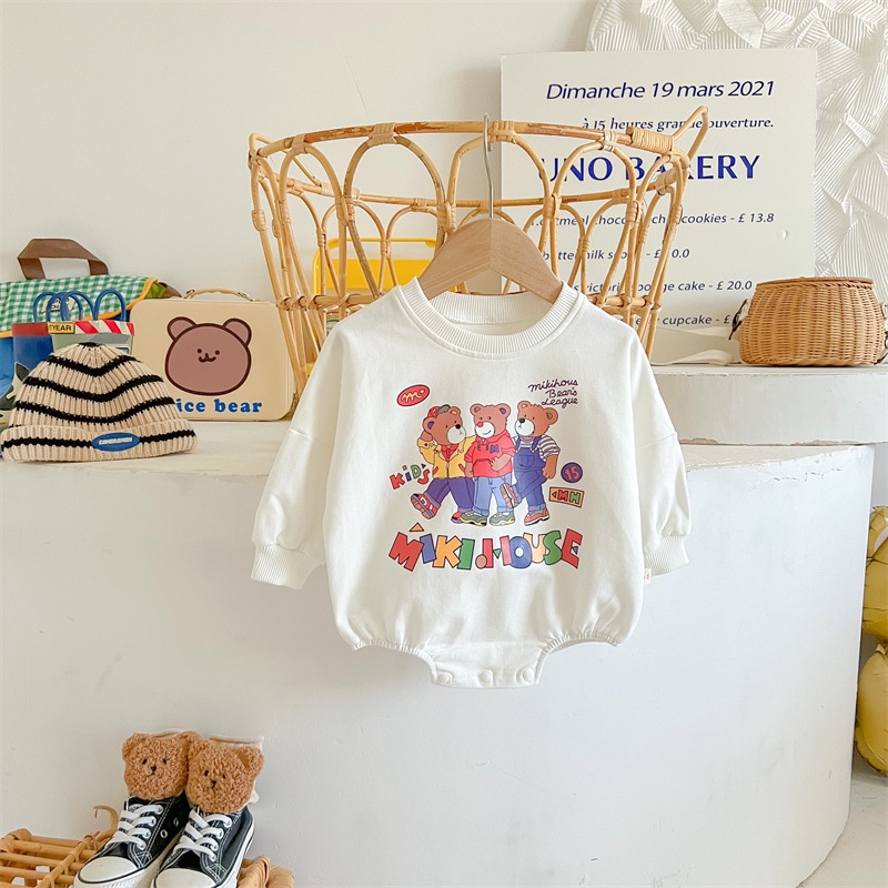 Áo Khoác Tam Giác Vải cotton Mềm Mại Thoải Mái In Hình Gấu Dành Cho Bé Trai Và Bé Gái