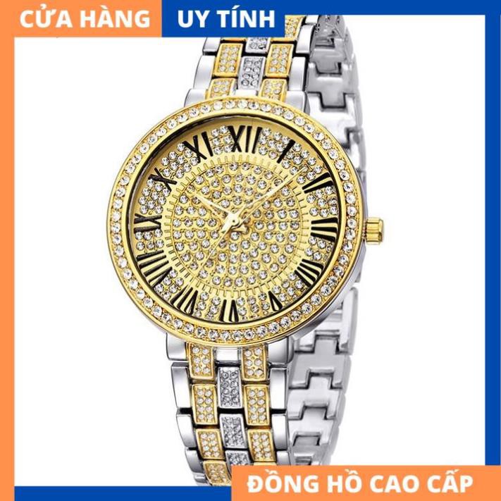 Đồng hồ nữ LUXURY DAISY Đính Pha lê - Đẳng Cấp Quý Cô [HÀNG XỊN]
