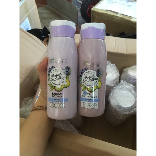 sữa tắm thuần chay bielenda vegan dưa hấu và kiwi