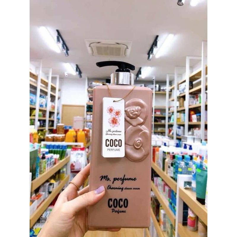 SỮA TẮM COCO PERFUME CHARMING SHOWER CREAM🛀🏻🛀🏻 - 800ml