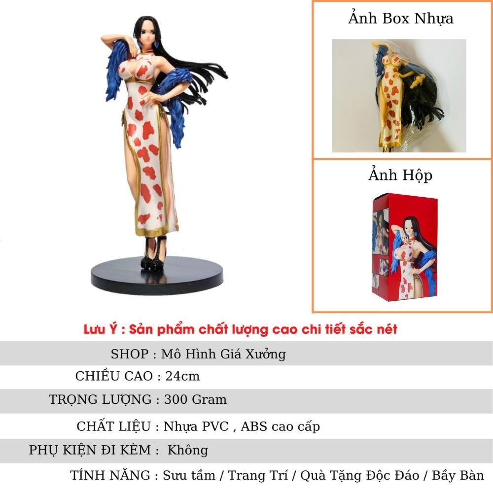 Mô Hình One Piece BoaHancock siêu quyến rũ - Có Hộp Đẹp - Chiếu Cao : 24cm Trọng Lượng : 300Gram - figure one piece