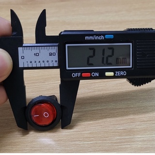 Công tắc bập bênh tròn 21mm KCD1