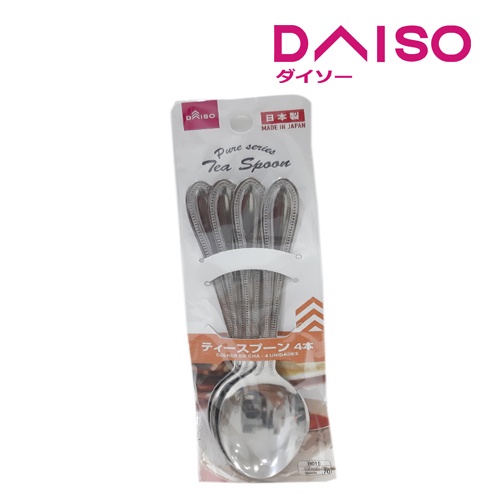 Daiso Bộ 04 Muỗng Trà Tea Spoon