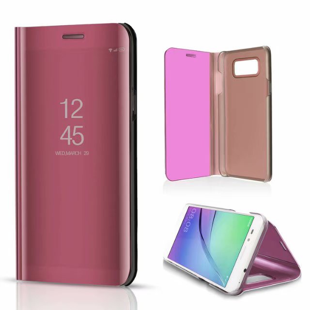 Bao da nắp gập gương kiểu dáng sang trọng cho Samsung Note 9 J2 Core A9 2018 J7 J4 J6 Plus | BigBuy360 - bigbuy360.vn