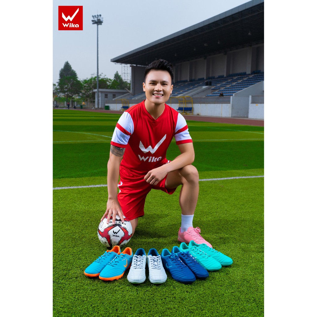 SIÊU PHẨM T3.2021 - Giày bóng đá Quang Hải Wika QH19Neo cao cấp, bám sân