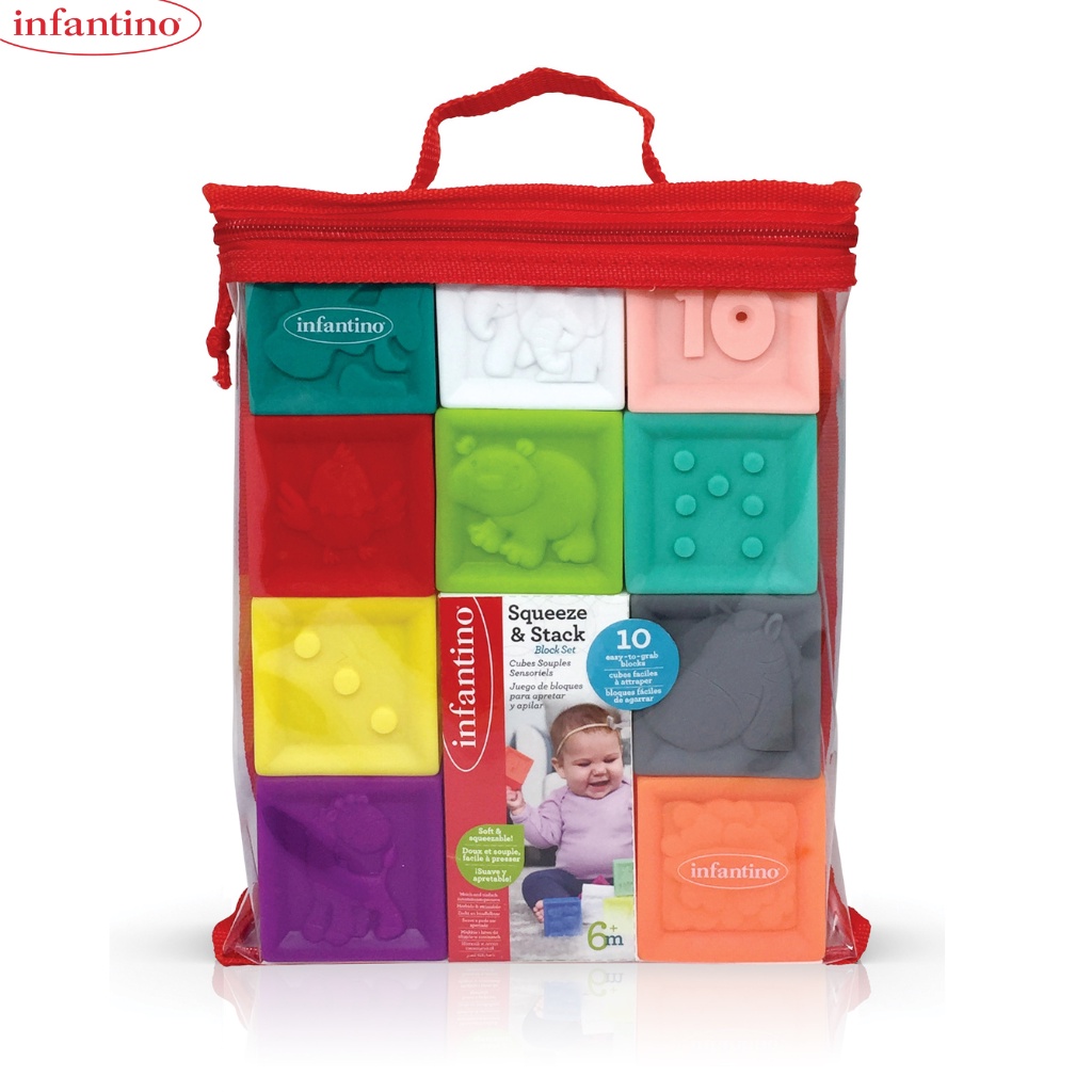 Đồ Chơi Xếp Hình 3D INFANTINO Sắc Màu, Hình Thù Khác Nhau - Giúp Bé Phát Triển Toàn Diện Cho Bé