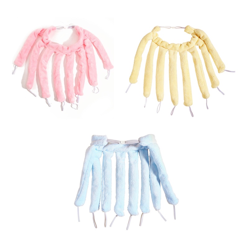 Băng Đô Cài Tóc Xoăn Hình Bạch Tuộc Không Nhiệt