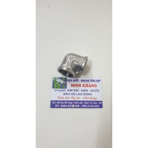 Cút ren trong inox