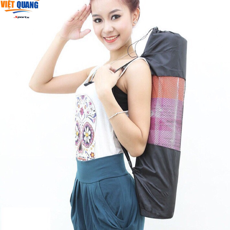 Thảm Tập Yoga TPE 6mm 2 Lớp + Tặng Kèm Túi