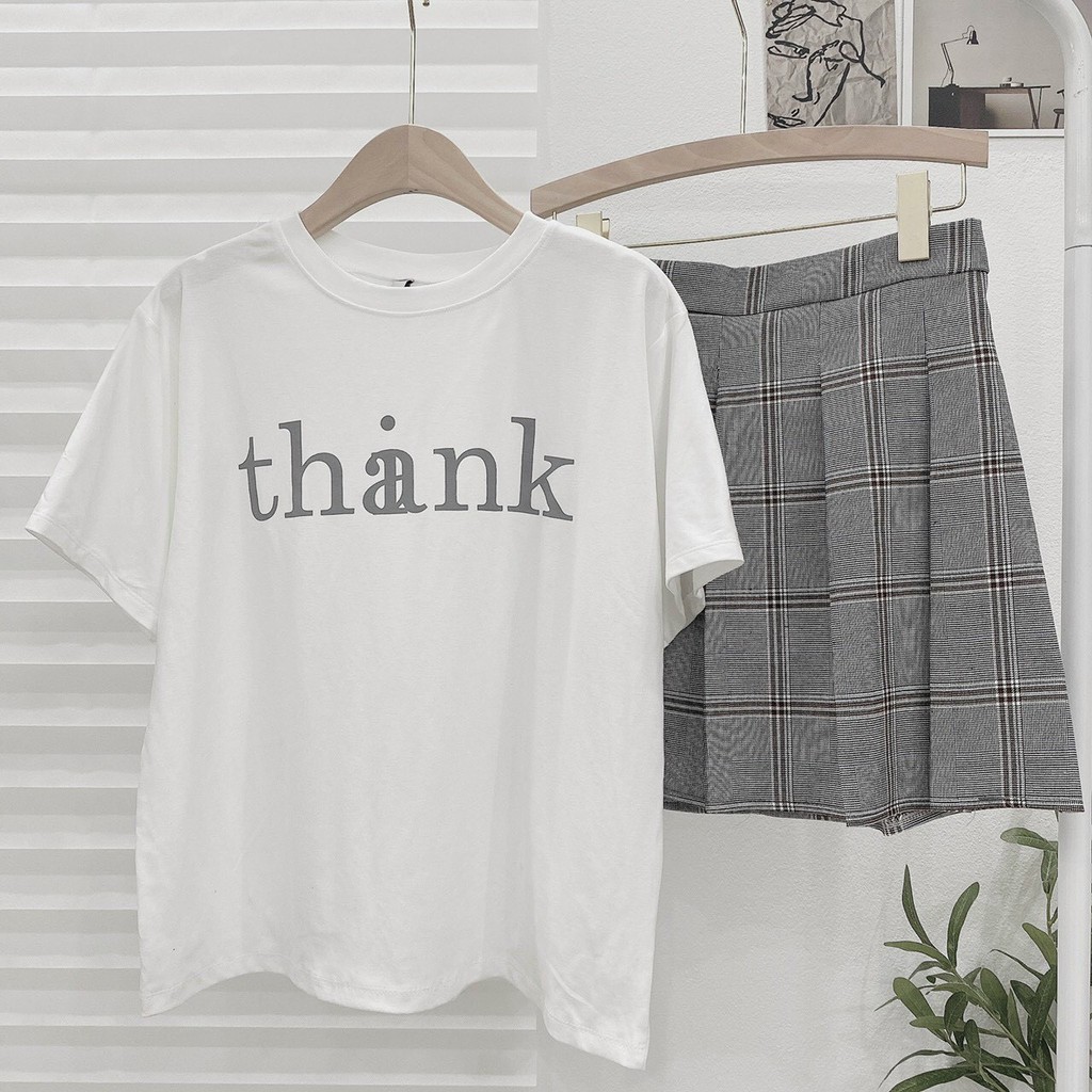 Set Áo Thun Kết Hợp Cùng Chân Váy Chữ A Thiết Kế Hiện Đại, Nữ Tính Thích Hợp Cho Việc Đi Chơi, Dạo Phố | BigBuy360 - bigbuy360.vn