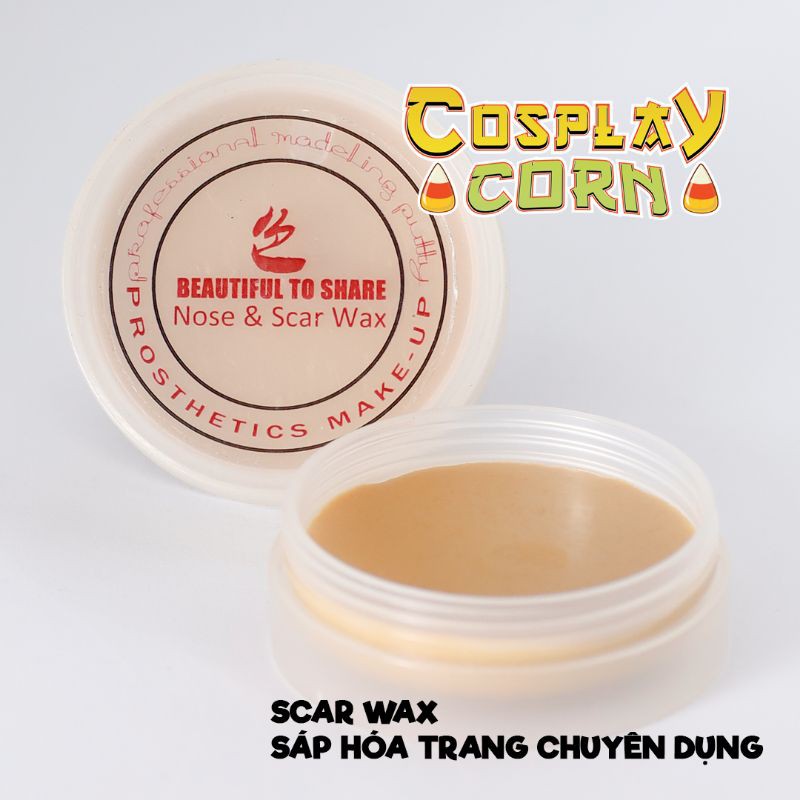 Scar wax sáp hóa trang SFX tạo vết thương , vết sẹo, độn cằm , độn mũi , hiệu ứng hóa trang phim ảnh chuyên nghiệp