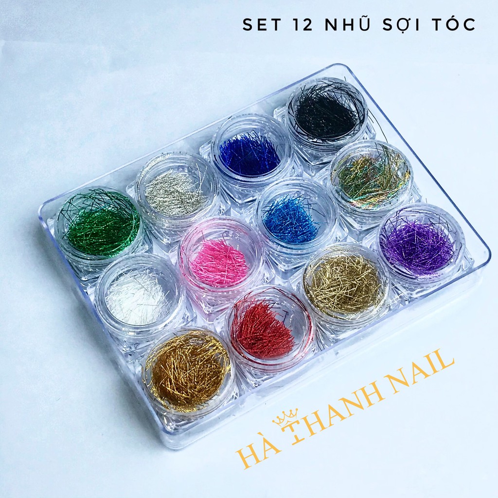 Set 12 Nhũ Sợi , Nhũ Dây , Nhũ Tóc