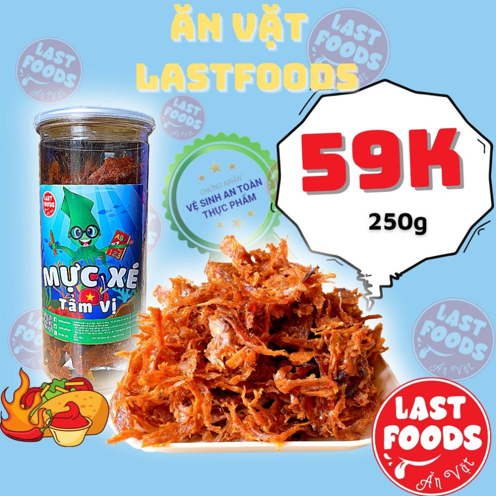 Mực xé tẩm vị 250gram cay vừa, ăn vặt Habi Foods Hà Nội với đặc sản các miền đa dạng ngon rẻ