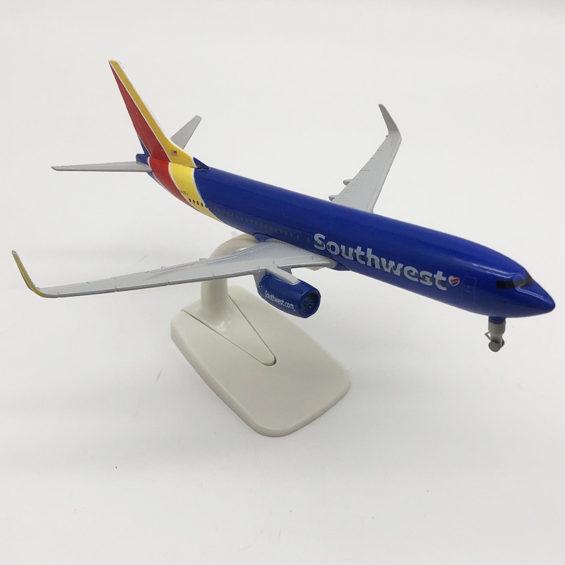 Mô Hình Máy Bay Airbus B737 20CM Bằng Hợp Kim