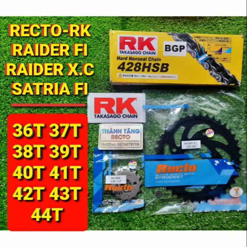 NHÔNG SÊN DĨA 10LY RAIDER FI/SATRIA FI/RAIDER X.CƠ SÊN RK VÀNG ĐEN JAPAN