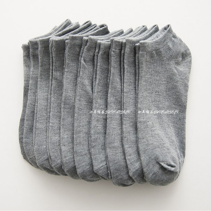 [SET 6 ĐÔI] Tất Cổ Ngắn Cotton, Tất ngắn nam nữ chuẩn xuất Nhật