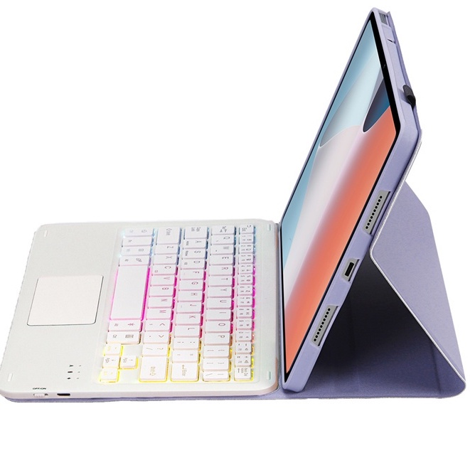 Bao Da Máy Tính Bảng Tích Hợp Bàn Phím Bluetooth Có Đèn Nền Cho Oppo Pad Air 10.4 inch 2022